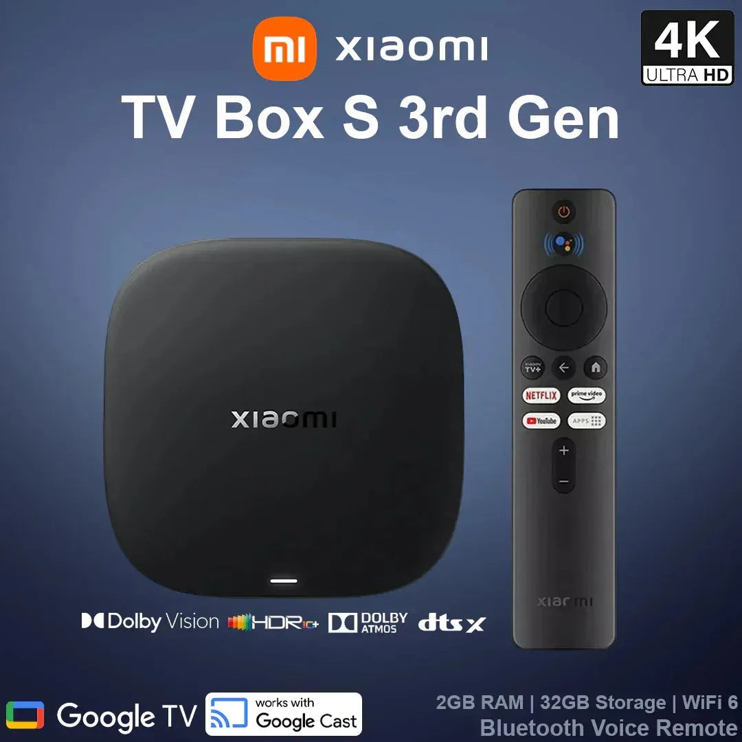 Xiaomi TV Box S (3rd Gen) 4K UHD - LebTech-store