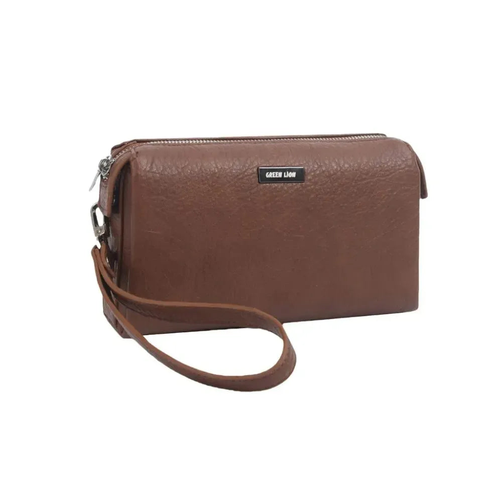 Lebtech Green Lion Mara Clutch Bag Compact | LebTech Lebanon – LebTech store