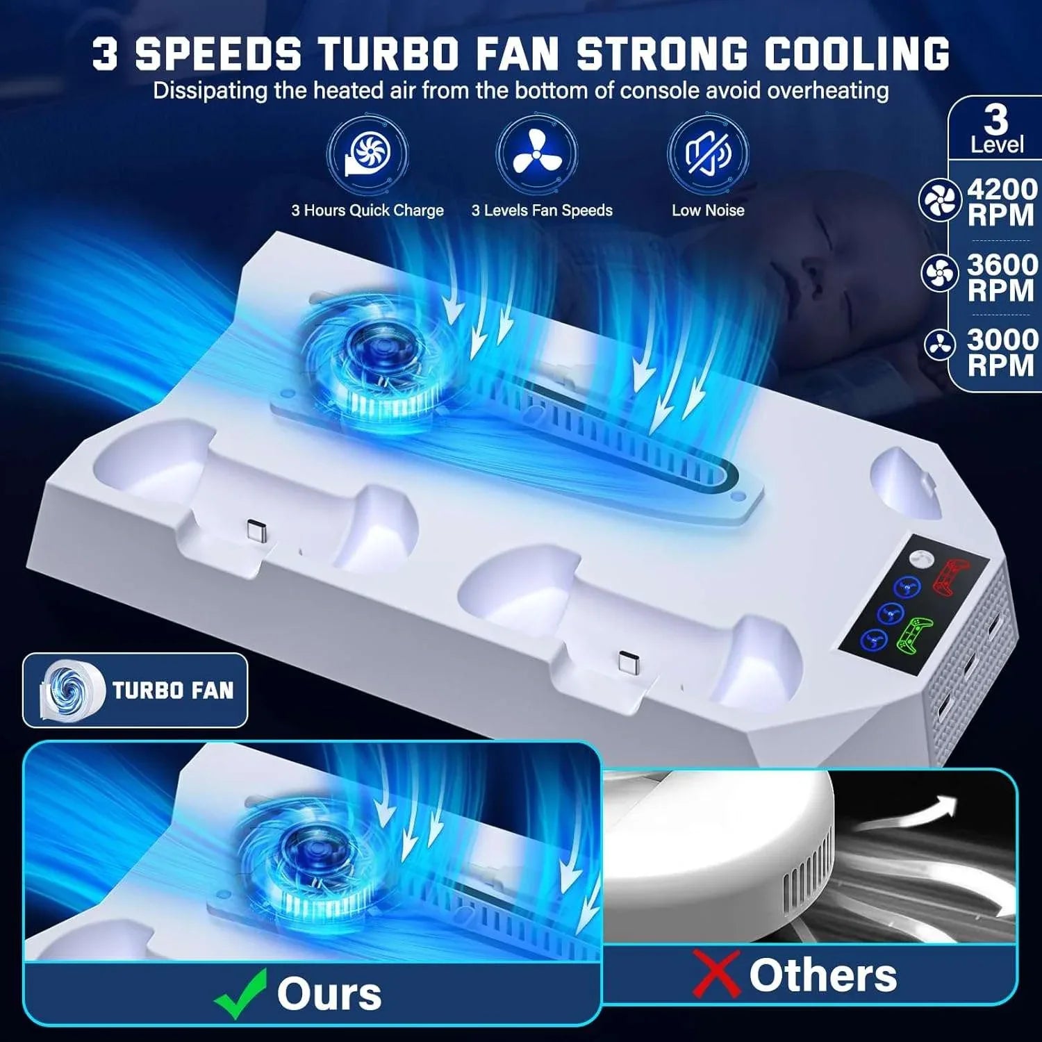 MultliFunctional Cooling Stand – YH-55-1 - LebTech-store