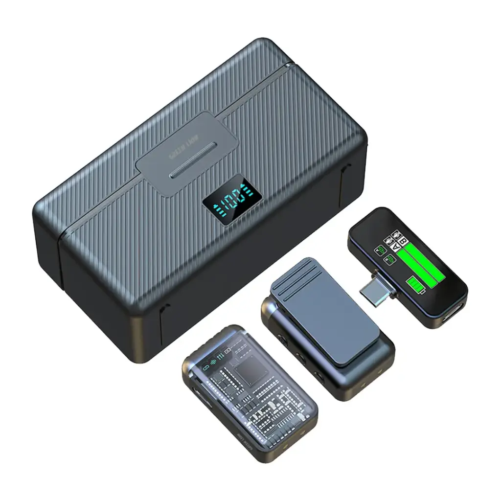 Lebtech Green Lion GM-90X Wireless Mic Type-C Dual-Buy Online|LebTech Lebanon ...
