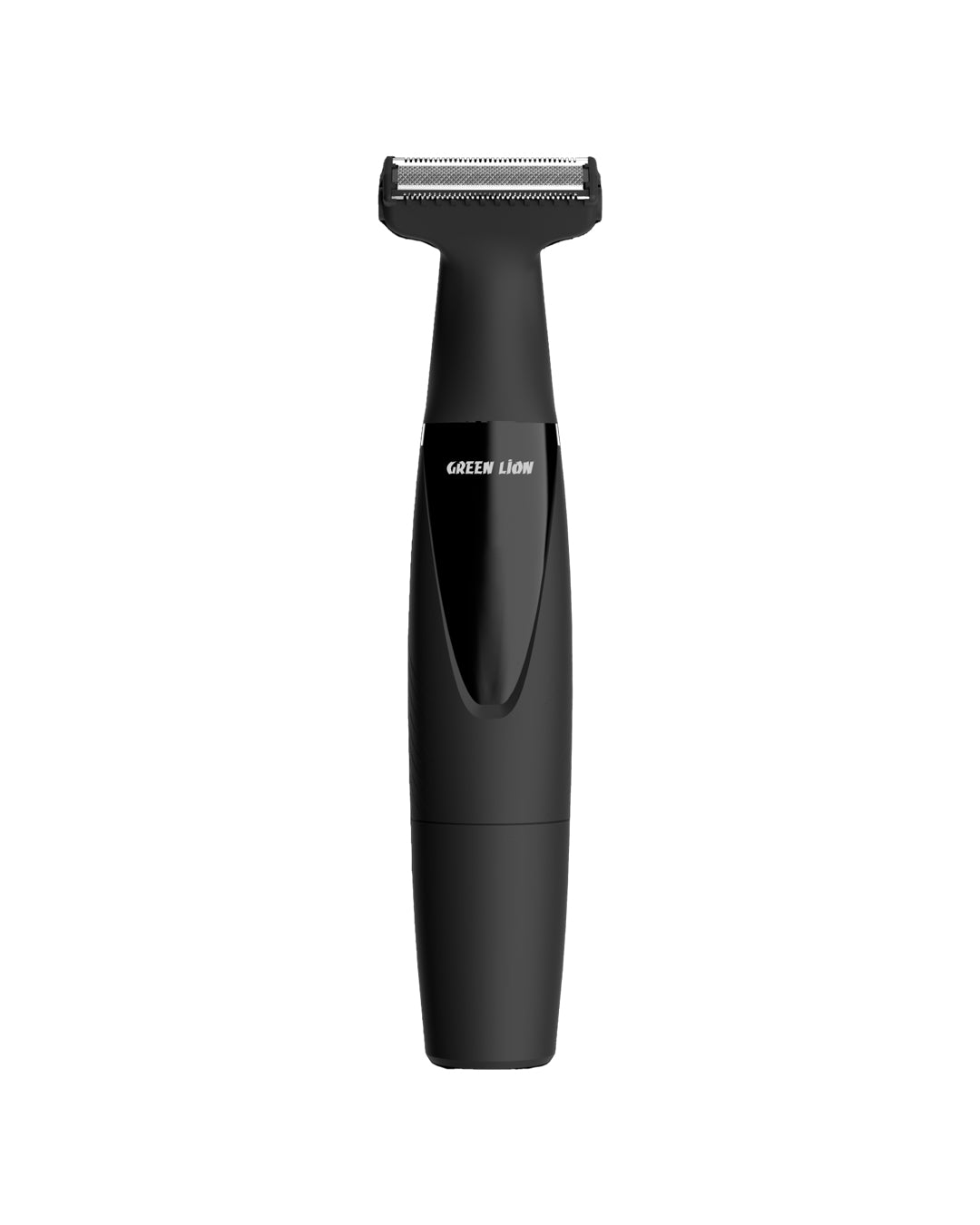 "Green Lion GR-3670 One Blade Beard Trimmer in matte black, exclusive at LebTech Store Lebanon."