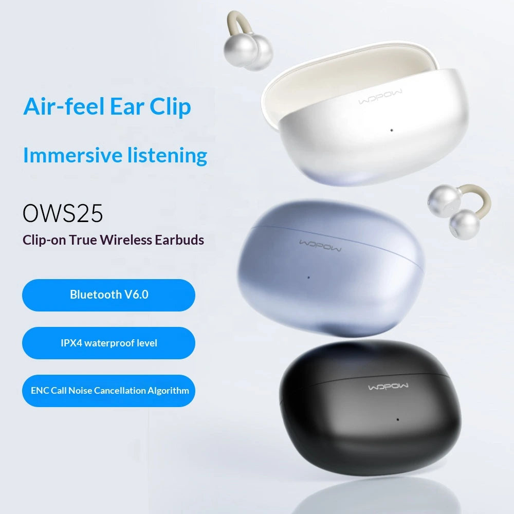 Wopow OWS-25 Open-Ear Earbuds Bluetooth 6.0-Buy Online|LebTech Lebanon ...