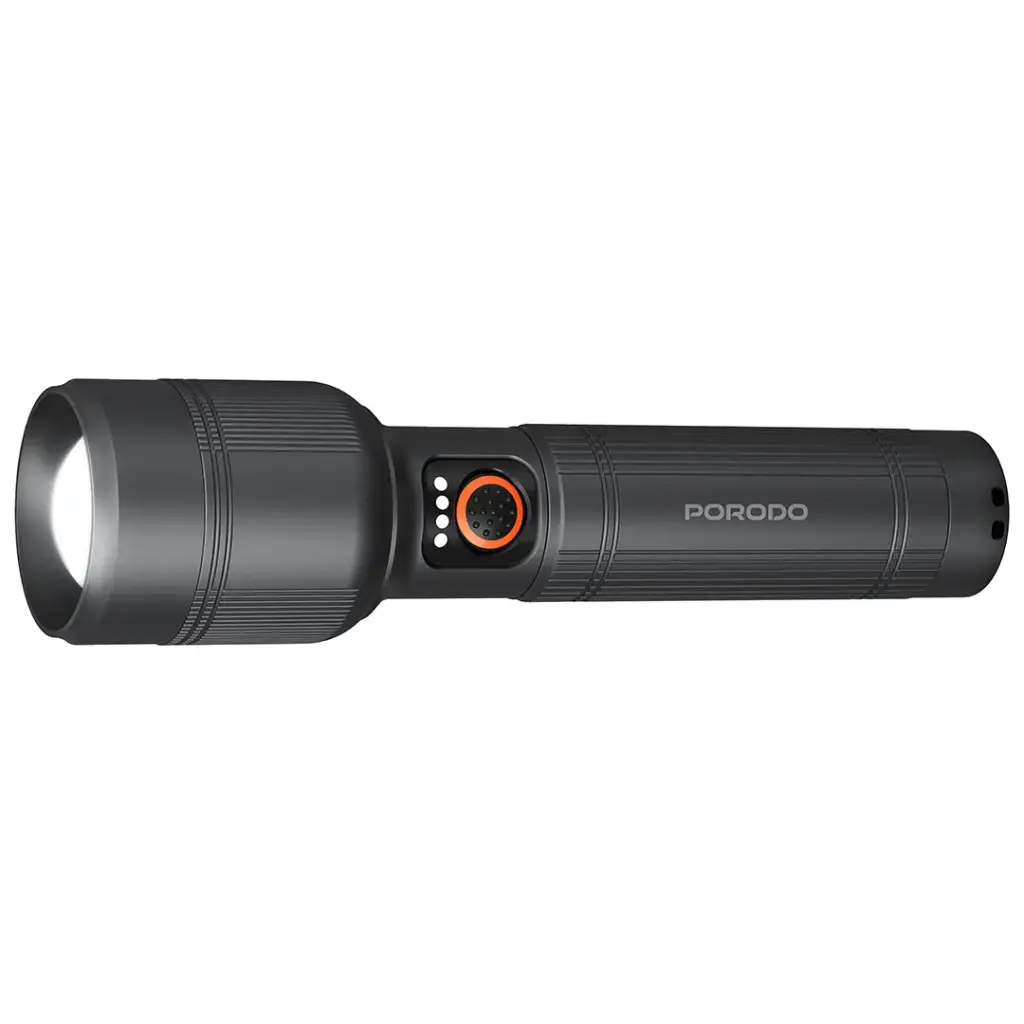 Porodo Lifestyle Lumalite 2600 Rechargeable Flashlight