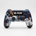 Custom wireless PS4 controller with EA SPORTS FC 25 Real Madrid theme featuring Kylian Mbappe and Jude Bellingham - LebTech Store Lebanon