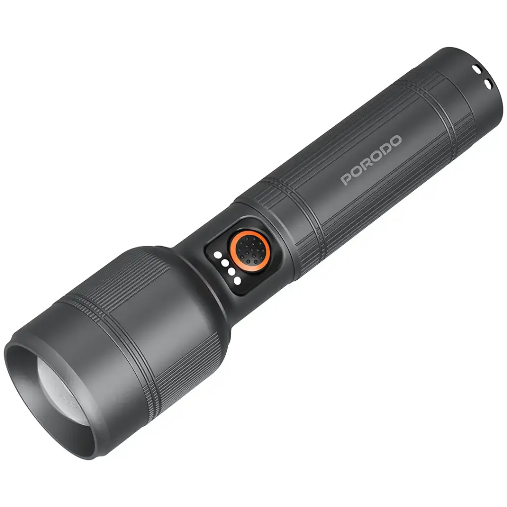 Porodo Lifestyle Lumalite 2600 Rechargeable Flashlight