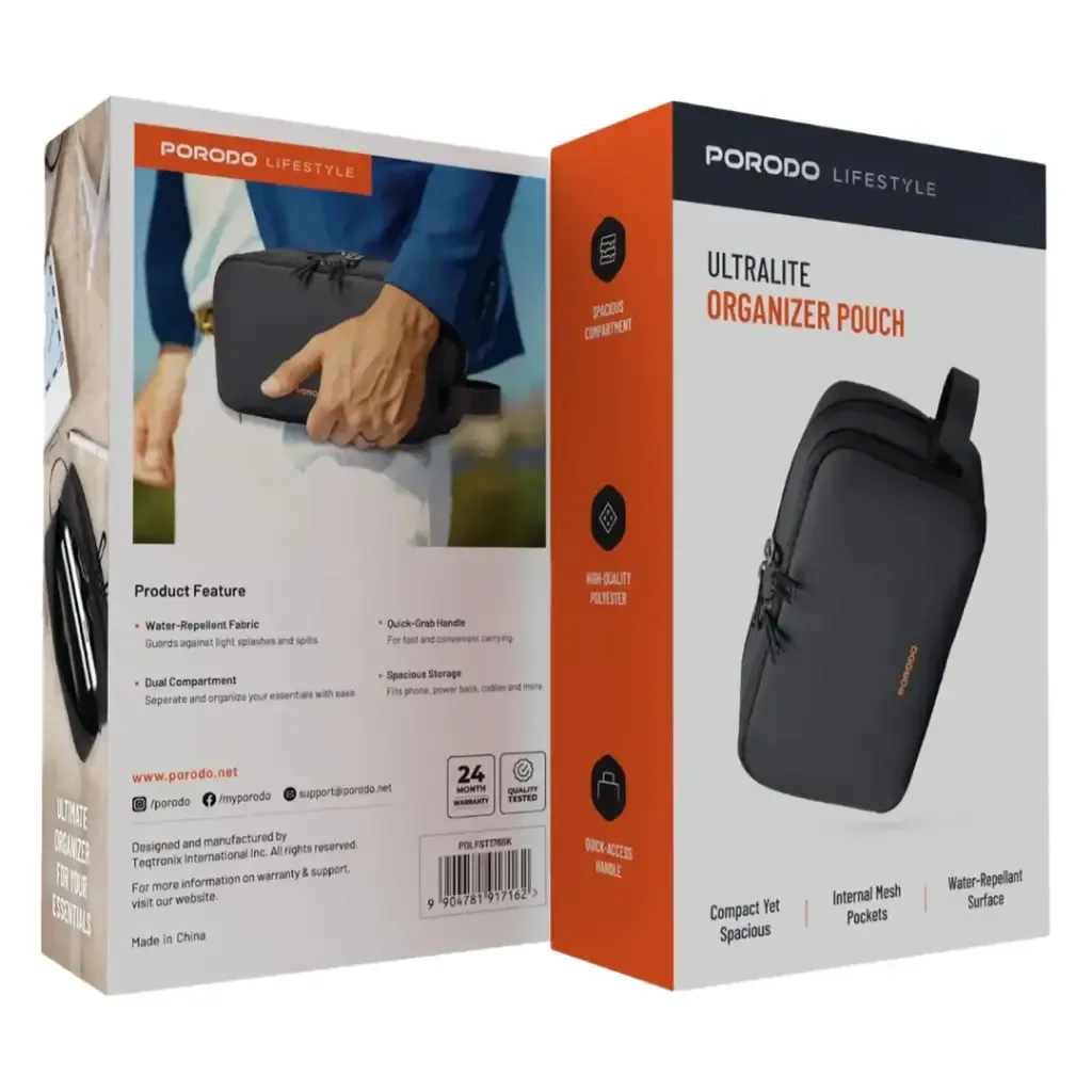 Porodo Lifestyle Ultralite Organizer Pouch - LebTech-store