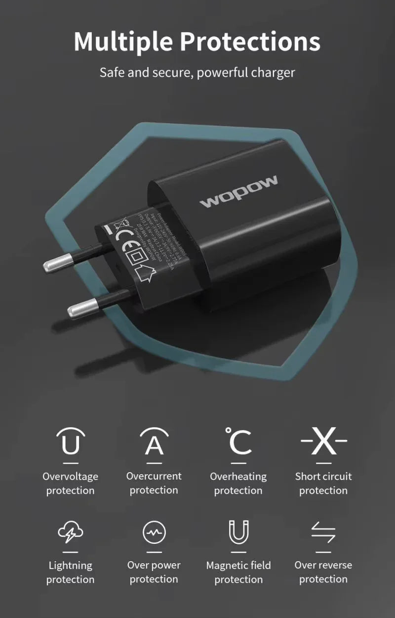 WOPOW WD05 Type C to Type C - LebTech-store