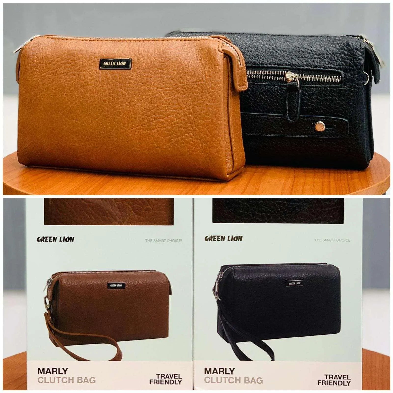 Green Lion Marly Clutch Bags - LebTech-store