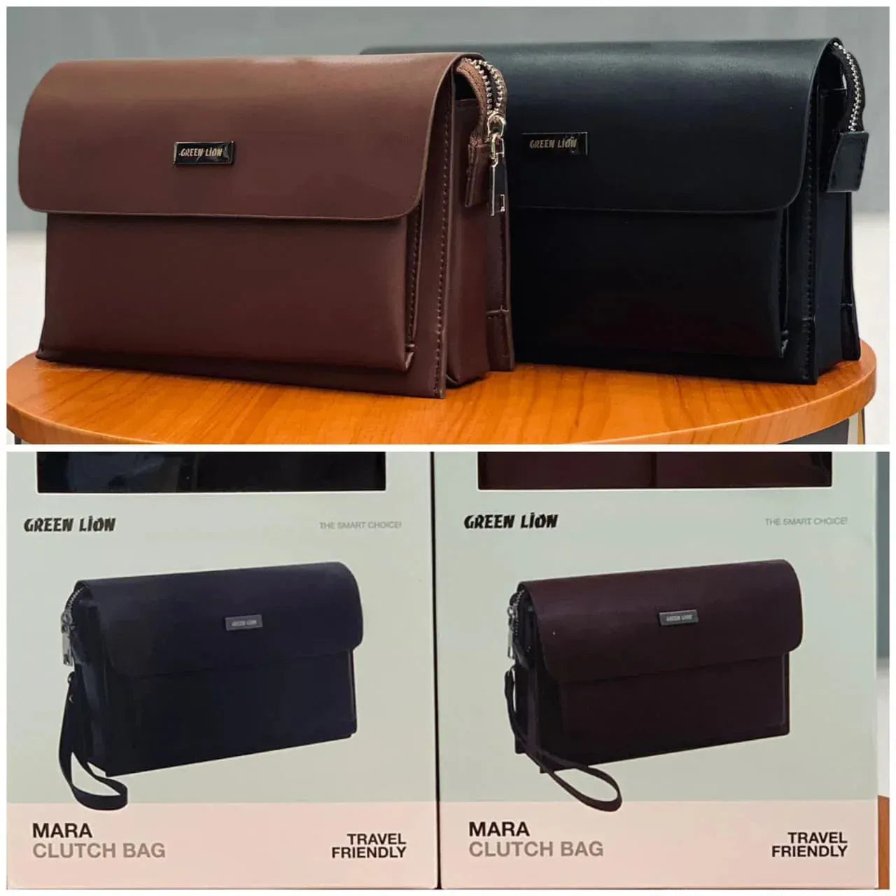 Green Lion Mara Clutch Bag - LebTech-store