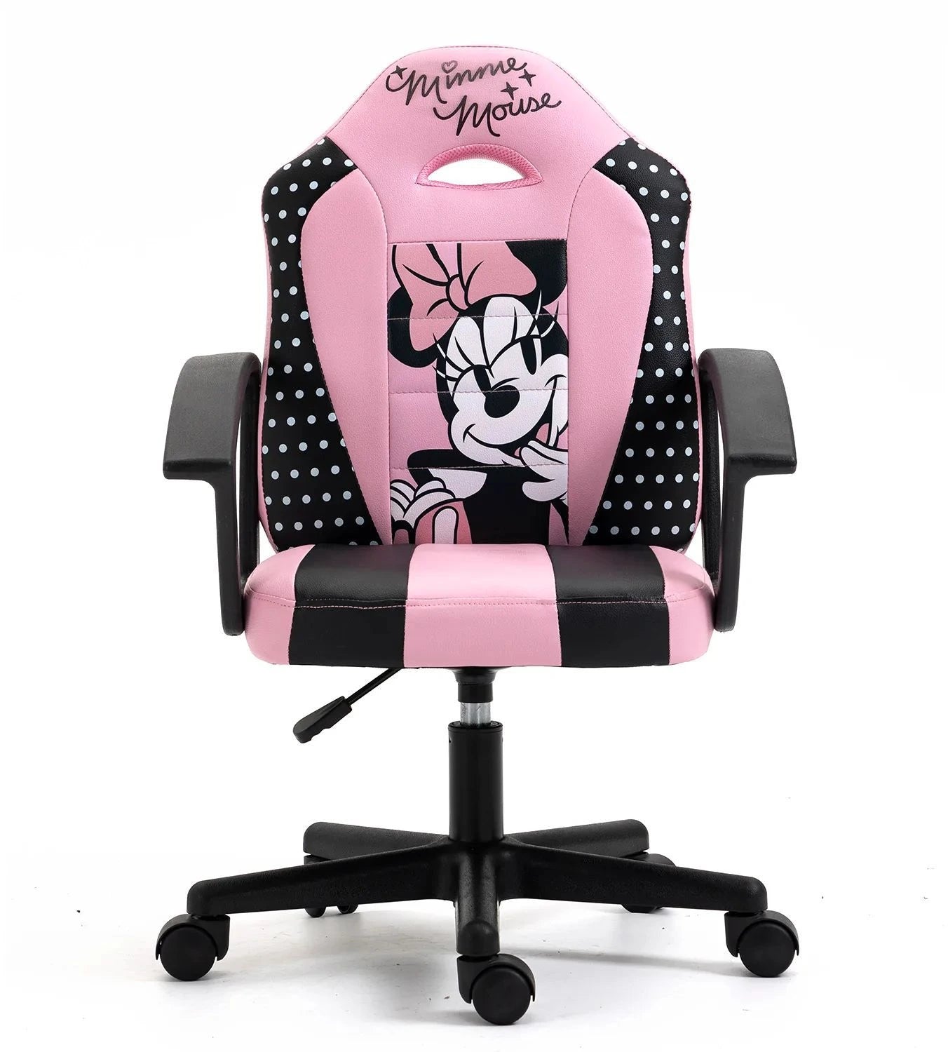Mini Mouse Children's chair with Minnie Mouse design background