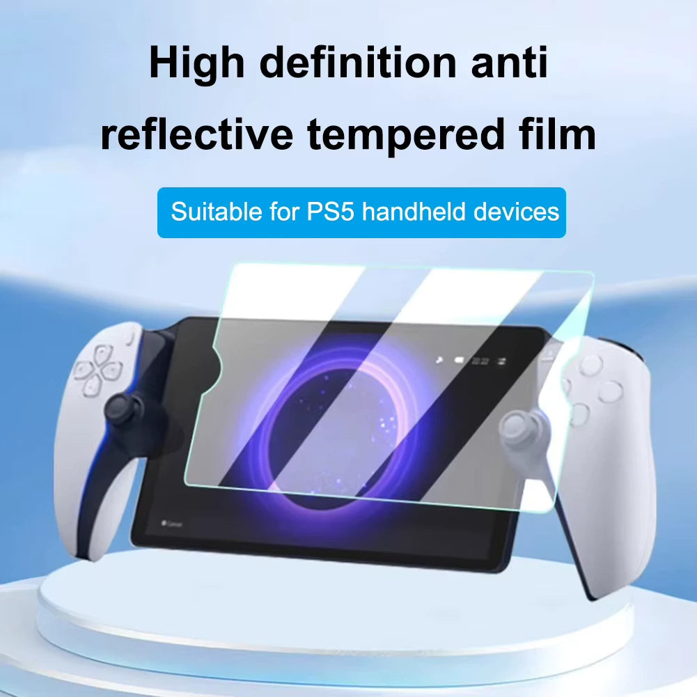 Anti-reflective high-definition tempered glass screen protector for PlayStation Portal handheld, reducing glare for better outdoor gaming — Lebtech Store Lebanon