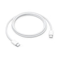 Apple 60W USB-C charge cable with woven design in white, available at Lebtech Store Lebanon