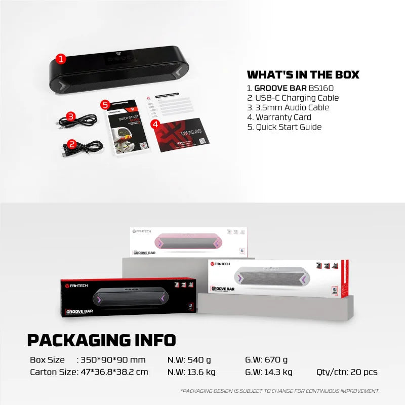 Product packaging with components and specifications on a white background LebTech Store