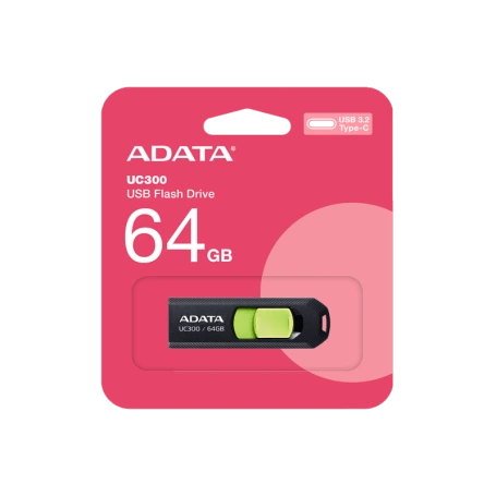 ADATA USB flash drive packaging with pink background - Lebtech store Lebanon