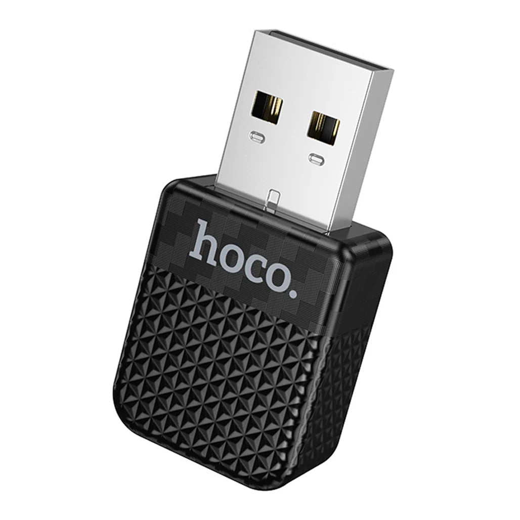 Black USB device with 'hoco.' branding on a white background - Lebtech Store