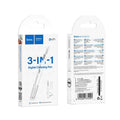 Hoco UT1 3-in-1 Digital Cleaning Pen retail packaging box showing front product graphics and rear multi-language specifications at Lebtech Store Lebanon.