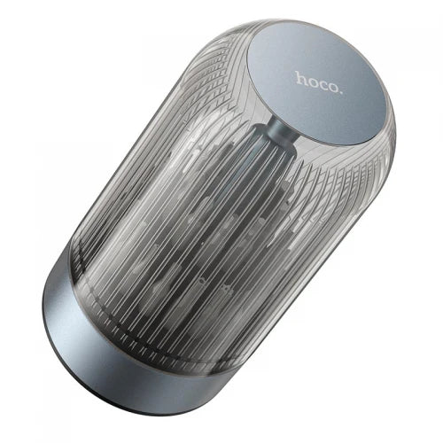 Hoco UT11 FixMaster 31-in-1 Precision Screwdriver Set closed view inside its ribbed transparent storage capsule capsule shell at Lebtech Store Lebanon.

