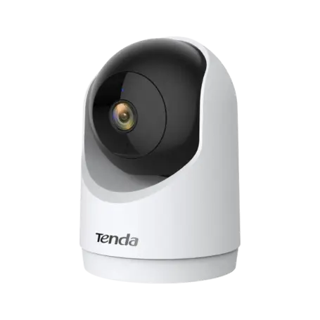 Tenda security camera on a white background