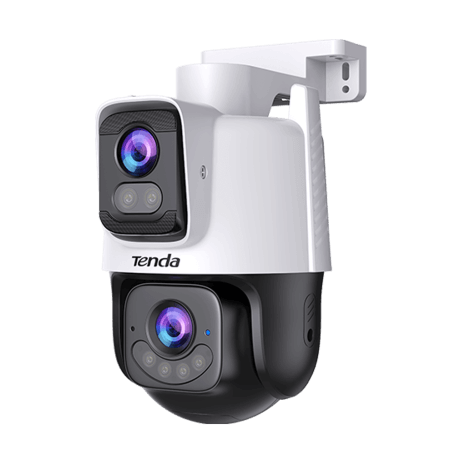 Tenda security camera on a white background
