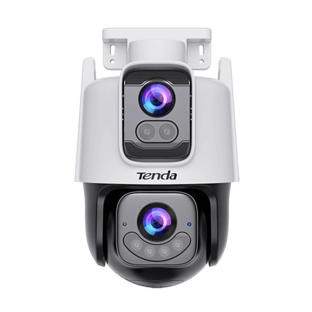 Tenda security camera on a white background