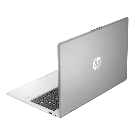 Silver HP laptop on a white background - Lebtech store