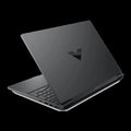 HP Victus 15 Gaming Laptop in Mica Silver featuring the V-logo design and backlit keyboard - LebTech Store Lebanon

