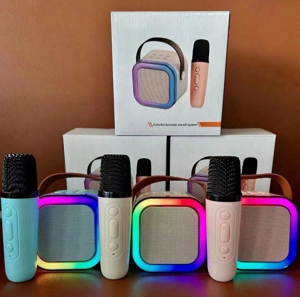 Lebtech K12 Mini Wireless Karaoke System Bluetooth RGB-Buy Online|LebTech ...