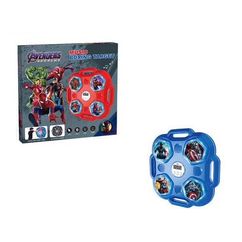 Smart Music Boxing Target blue variant option showing electronic wall-mountable workout design - Lebtech Store.
