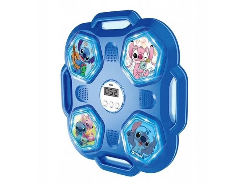 Smart Music Boxing Target cartoon character variant showing interactive LED lights and punch pads - Lebtech Store.