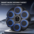Smart Music Boxing Machine upgraded 6-target model with integrated digital display and LED ring lights - Lebtech Store.