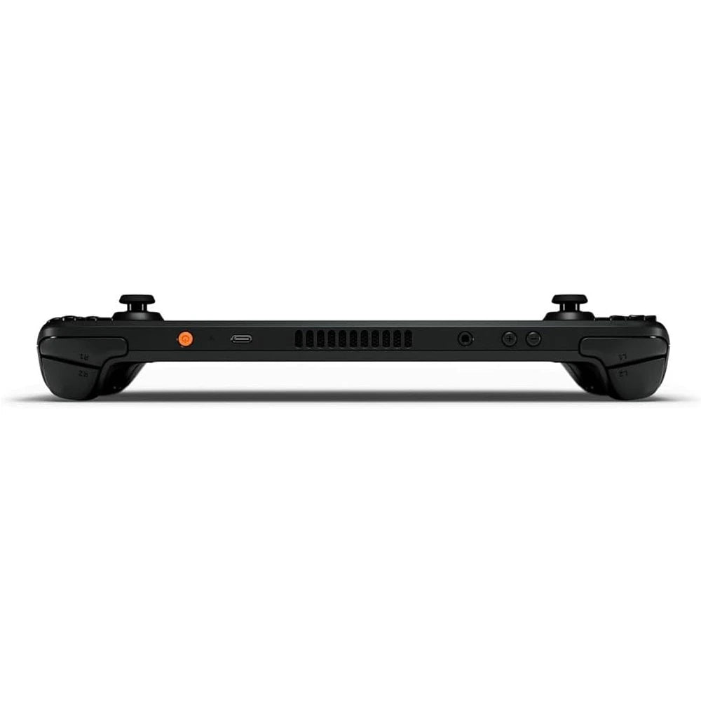  Valve Steam Deck OLED 1TB showing top view with power button, USB-C port, and triggers - Lebtech Store Lebanon.