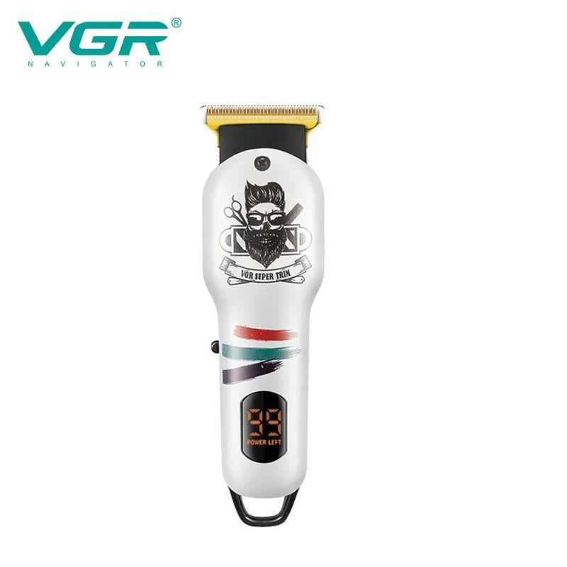 vgr-v-971 Hair trimmer with digital display on a white background, featuring the VGR brand - LebTech Store Lebanon
