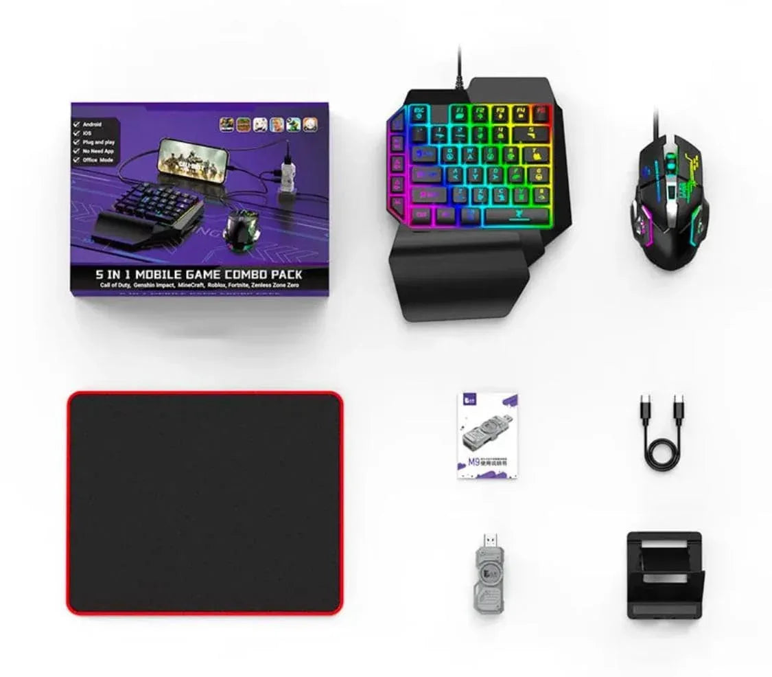 Lebtech X8 5-in-1 Mobile Gaming Combo Pack - Buy Online | LebTech Lebanon ...
